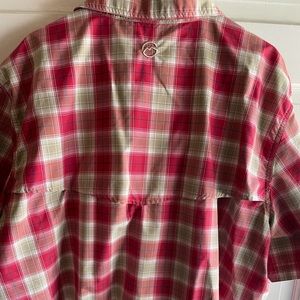 Magellan Outdoors Mag Wick Sport Shirt 3XL Red Plaid